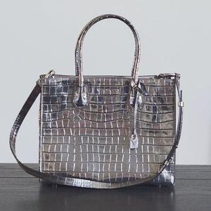 Michael Kors Metallic Silver Purse